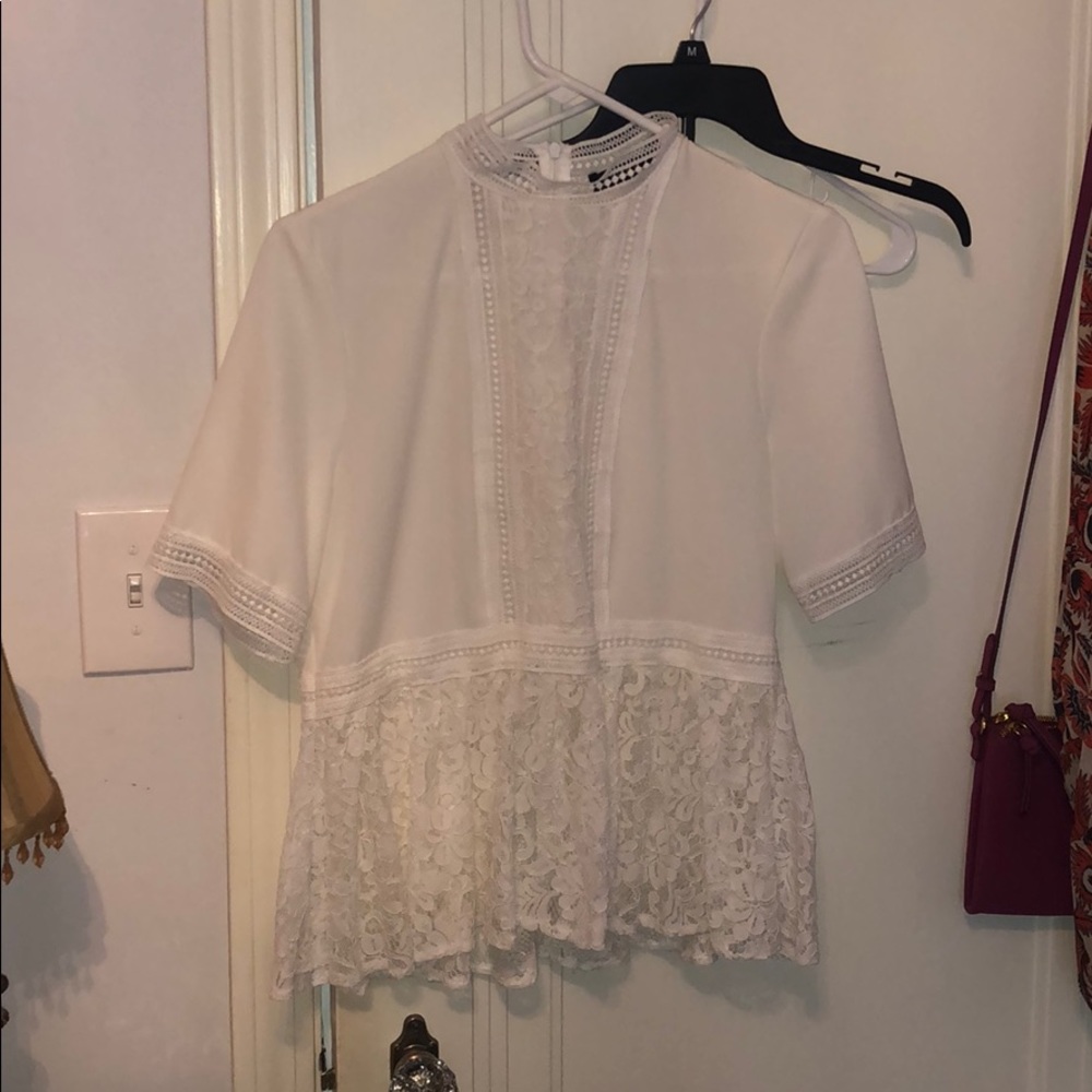 Zara lace top